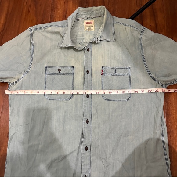 Levis Vintage Button Up Shirt Size XL - Picture 6 of 7